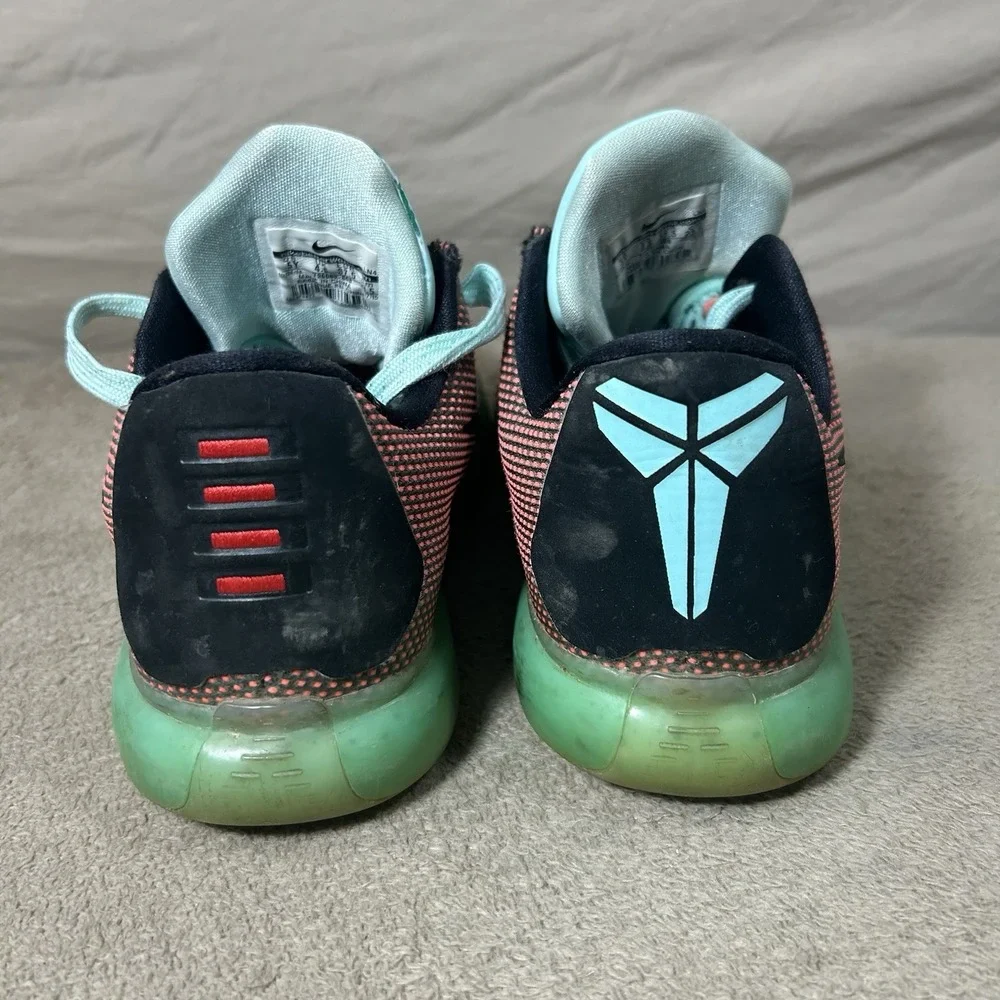 Nike Kobe 10 GS Easter‎ Shoes Youth 5Y Hot Lava Blue 726067-808 Basketball